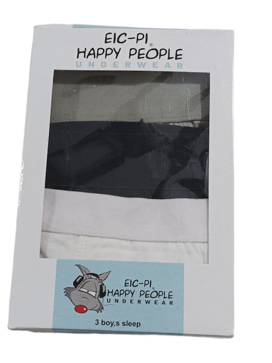 Happy People Σλιπ Παιδικό Aγόρι 3 Τεμάχια Unica 5254 Happy People Σλιπ Παιδικό Aγόρι 3 Τεμάχια Unica 5254
