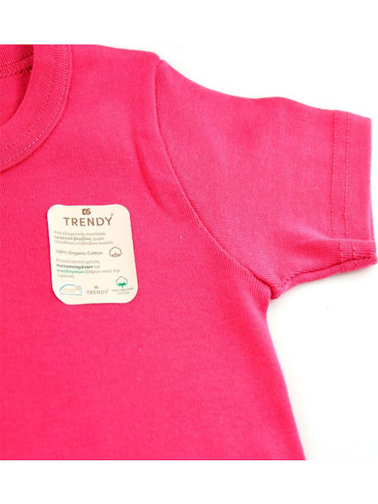Jugendliches Unterhemd Trendy Asimina Baumwoll Fuchsie