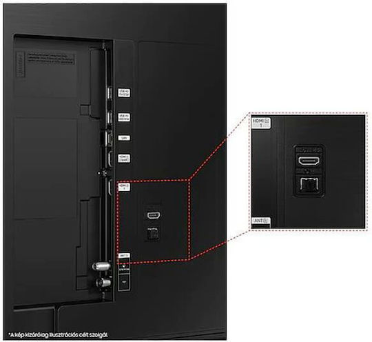 Samsung Smart Τηλεόραση 55" 4K UHD LED U8572 HDR (2024) UE55DU8572UXXH