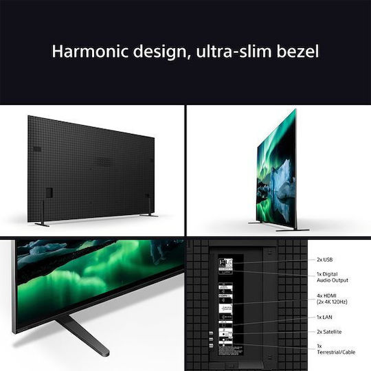 Sony Смарт Телевизор 55" 4K UHD OLED Bravia 8 XR80PAEP HDR (2024)