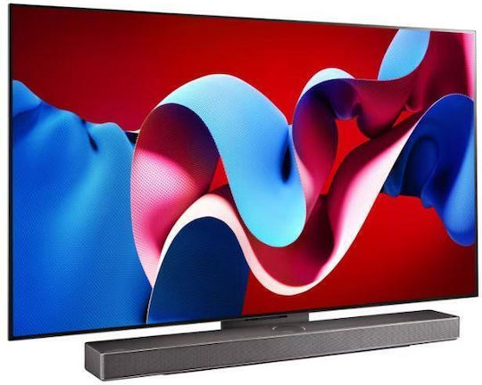 LG Smart Τηλεόραση 65" 4K UHD OLED evo AI C4 HDR (2024) OLED65C41LA