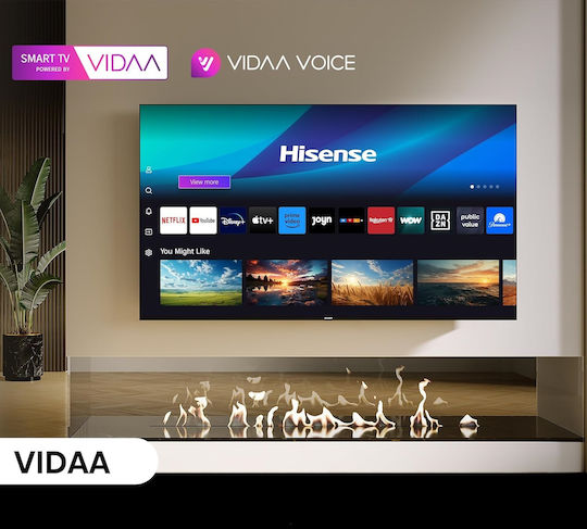 Hisense Смарт Телевизор 65" 4K UHD Mini LED U7N HDR (2024)
