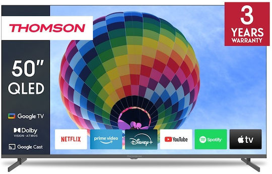 Thomson Смарт Телевизор 50" 4K UHD QLED 50QG4S14 HDR (2024)
