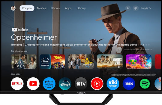 Tesla Smart Television 43" 4K UHD LED Series 6 HDR (2025)