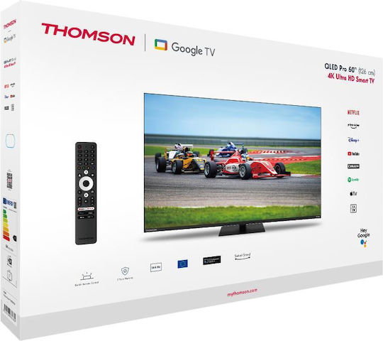 Thomson Смарт Телевизор 50" 4K UHD QLED 50QG7C14 HDR (2024)
