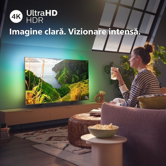 Philips Смарт Телевизор 55" 4K UHD Direct LED 55PUS8118 HDR (2023)