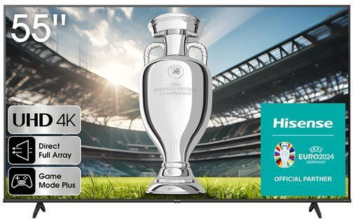 Hisense Smart Τηλεόραση 55" 4K UHD LED A6K HDR (2023) 55A6K