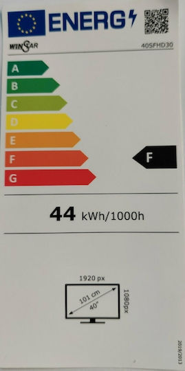 Winstar Smart Τηλεόραση 40" Full HD LED 40SFHD30 (2022)