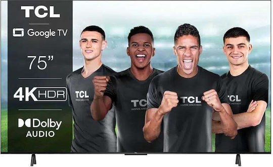 TCL Smart Τηλεόραση 75" 4K UHD LED P635 HDR (2022) 75P635
