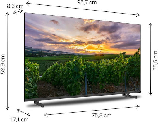 Thomson Smart Televizor 43" 4K UHD QLED 43QA2S13 HDR (2023)