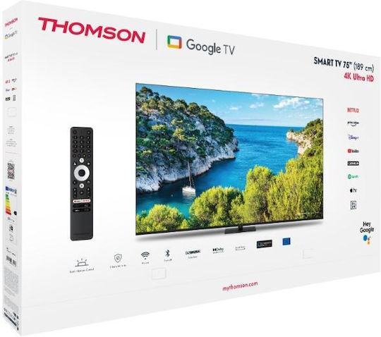 Thomson Smart Television 75" 4K UHD LED 75UG5C14 HDR (2024)