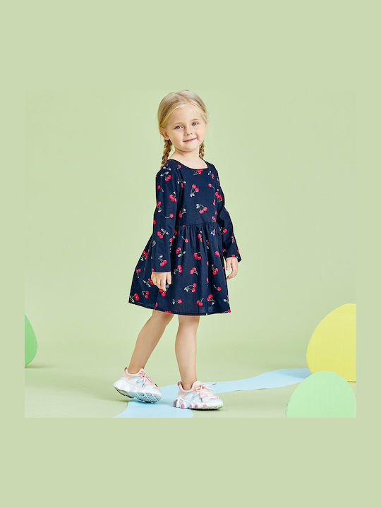 Girls Dress Casual Cherry