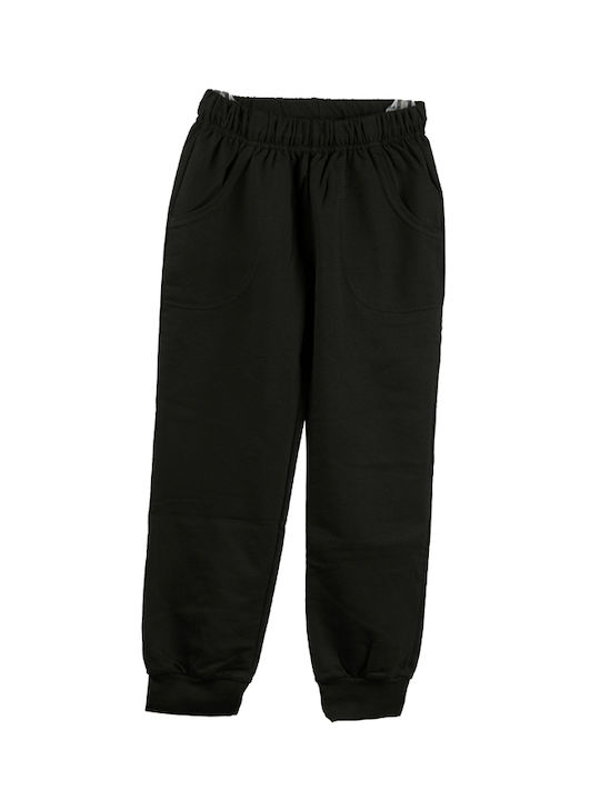 Copilăresc Pantalon de Trening Black