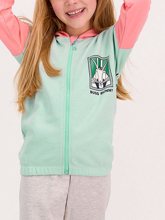 Kinder Trainingsanzüge Looney Tunes Bugs Bunny L1407a-φυστικί