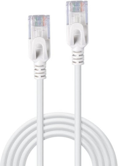 Lindy U/FTP (STP) Καλώδιο Δικτύου Ethernet 1m Γκρι