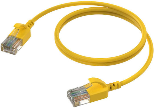 Procab U/UTP Cat.6 Gigabit Network Cable Ethernet 1m Yellow