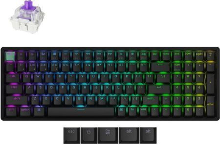 Keychron K4 HE K4H-J1 Tastatură De Gaming Fără Fir Hall Effect 96% Cu Comutatoare Magnetice Și Iluminare RGB Engleză SUA