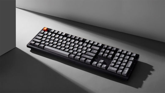 Keychron K10 Max QMK Wireless Gaming Mechanical Keyboard with Keychron Super Brown switches and RGB lighting (English US)