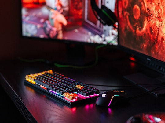 Tracer GameZone Hornet 87 Σετ Gaming Μηχανικό Πληκτρολόγιο με RGB φωτισμό & Ποντίκι (Αγγλικό US)
