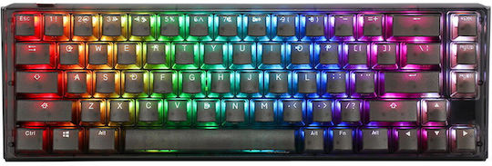 Ducky One 3 Aura SF Gaming Mechanical Keyboard 65% with Gateron Baby Kangaroo switches and RGB lighting (English US)