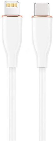 Gembird USB-A to Lightning Cable 20W Λευκό 1.5m