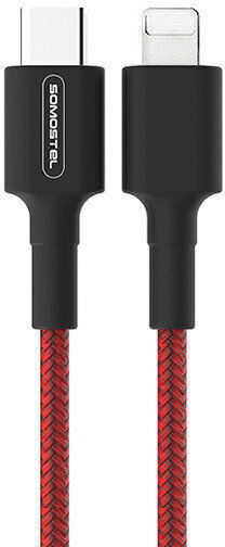 Somostel Regular la Cablu Lightning 18W Roșu 1m (28861)