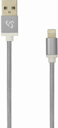 Sbox Lightning Cable USB-A to Lightning M 1.5m Gray