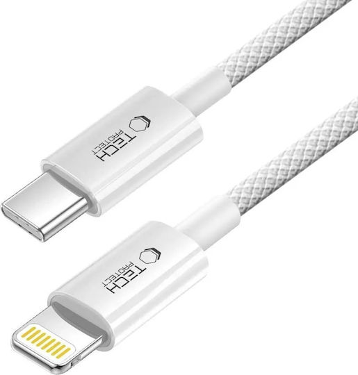 Tech-Protect Ultraboost USB-C to Lightning Cable 27W Γκρι 1m