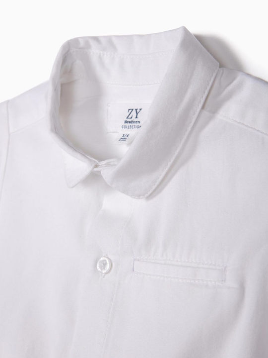 Zippy Babystrampler Kurzärmelig White