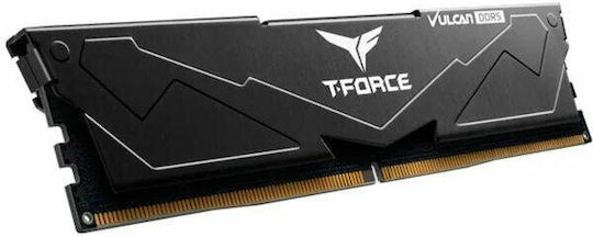 TeamGroup Vulcan Schwarz DDR5 με Module 1x16GB και Ταχύτητα 5200 για Desktop