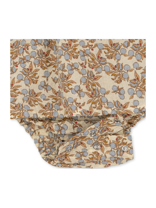 Παιδικό Βαμβακερό Φορμάκι Γιακά 3m-3y Orangery Blue Konges Slojd