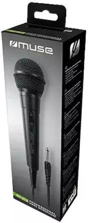Muse Μικρόφωνο Karaoke Ενσύρματo MC-20B MC-20B Μαύρο