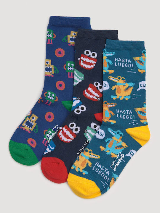 Παιδική Κάλτσα Ysabel Mora Unisex Μπλε Ρουά