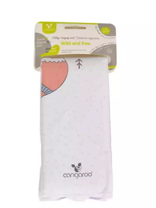 Cangaroo Soft Changing Pad Fox made of Plastic White, Orange for Bed 40x60cm