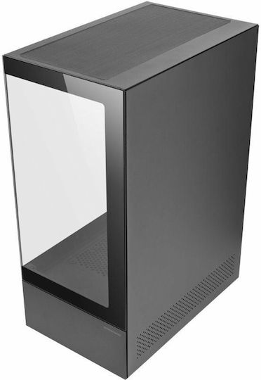 Mars Gaming MCXO Gaming Midi Tower Κουτί Υπολογιστή με Πλαϊνό Παράθυρο Μαύρο