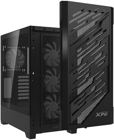 Adata Starker Air BTF Midi Tower Κουτί Υπολογιστή Μαύρο