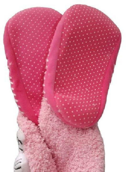 Yanna Kinder Haussocken Pink