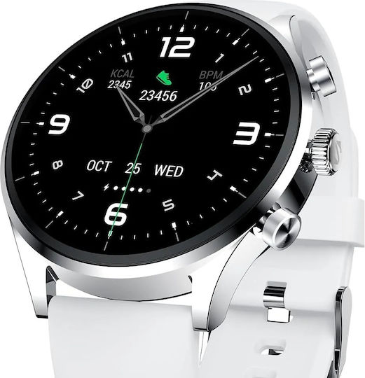 Black Shark S1 Classic Oțel inoxidabil Smartwatch (Argintiu)