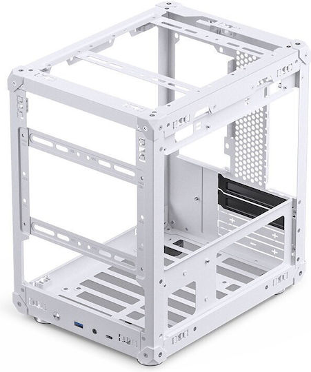 Jonsbo C6 Mini Tower Κουτί Υπολογιστή Λευκό