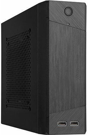 Silverstone Milo 10 Home Theater Κουτί Υπολογιστή Μαύρο