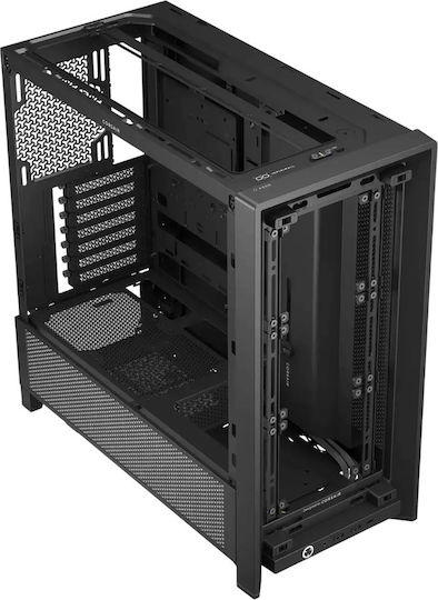 Corsair Frame 4000D RS Gaming Midi Tower Κουτί Υπολογιστή με Πλαϊνό Παράθυρο Μαύρο