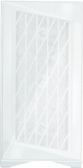 Zalman Z9 Iceberg MS Gaming Midi Tower Κουτί Υπολογιστή με Πλαϊνό Παράθυρο και RGB Φωτισμό Λευκό