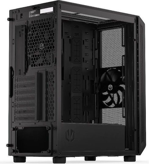 Endorfy Arx 500 Core Gaming Midi Tower Computer Case with Side Window Black