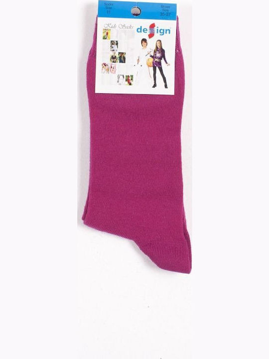 Design Letters Kids' Socks Colorful 6 Pairs