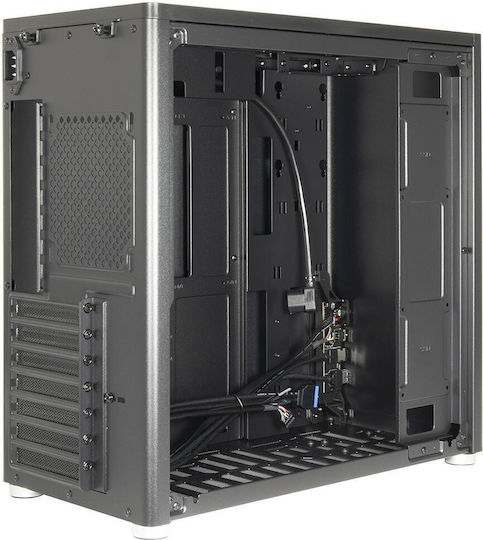 Inter-Tech X2 Duplex Pro Mini Tower Κουτί Υπολογιστή Μαύρο