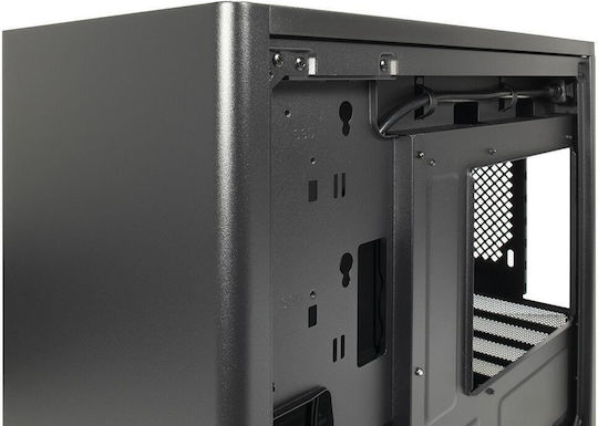 Inter-Tech X2 Duplex Pro Mini Tower Κουτί Υπολογιστή Μαύρο