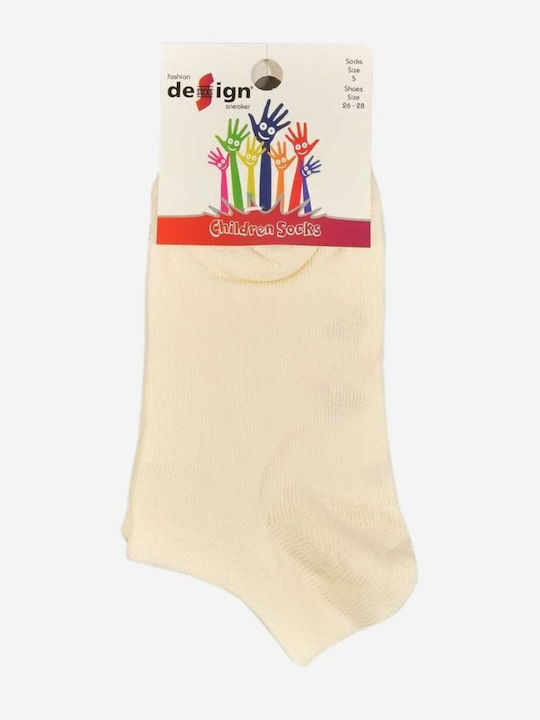 Design Letters Kids' Ankle Socks LIGHT Multicolor 6 Pairs