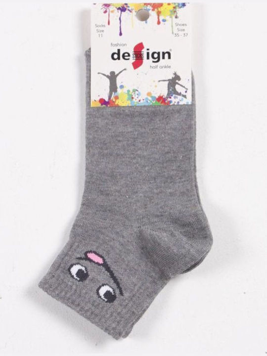 Design Letters Kids' Socks Colorful 6 Pairs