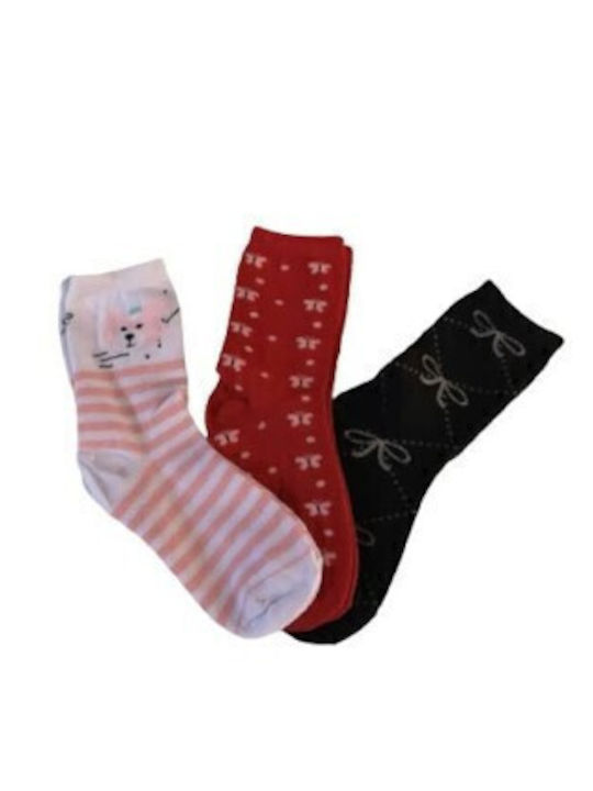 Yanoir Kindersocken Kniehohe Pink 4 Paar