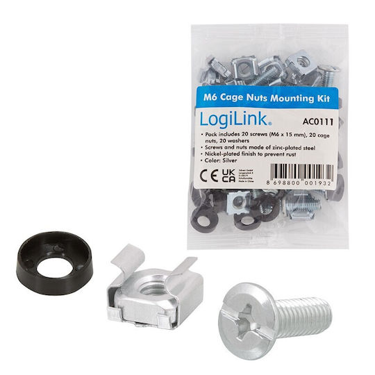 LogiLink Schrauben AC0111 20Stück